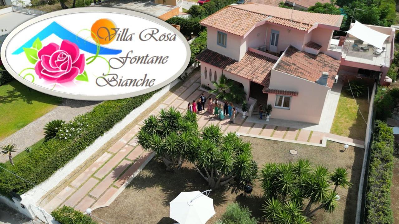 Pool Seaside Relais - Ville Ninfea, Marea, Rosa E Cassiopea Fontane Bianche Exteriér fotografie