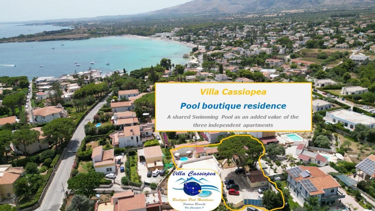 Pool Seaside Relais, Deluxe Villas - Ninfea, Marea, Rosa E Cassiopea Fontane Bianche Exteriér fotografie