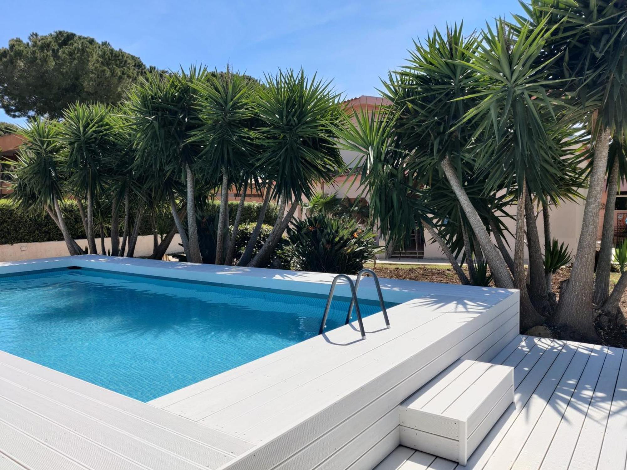 Pool Seaside Relais - Ville Ninfea, Marea, Rosa E Cassiopea Fontane Bianche Exteriér fotografie