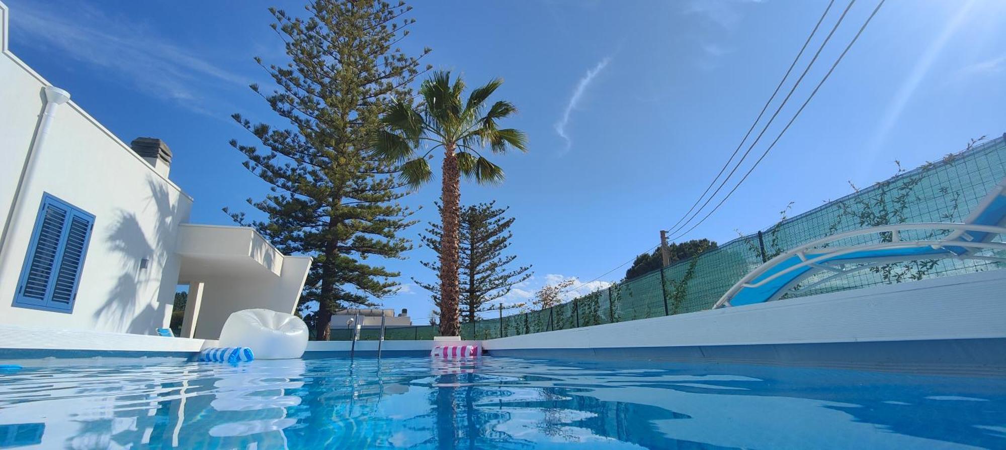 Pool Seaside Relais - Ville Ninfea, Marea, Rosa E Cassiopea Fontane Bianche Exteriér fotografie