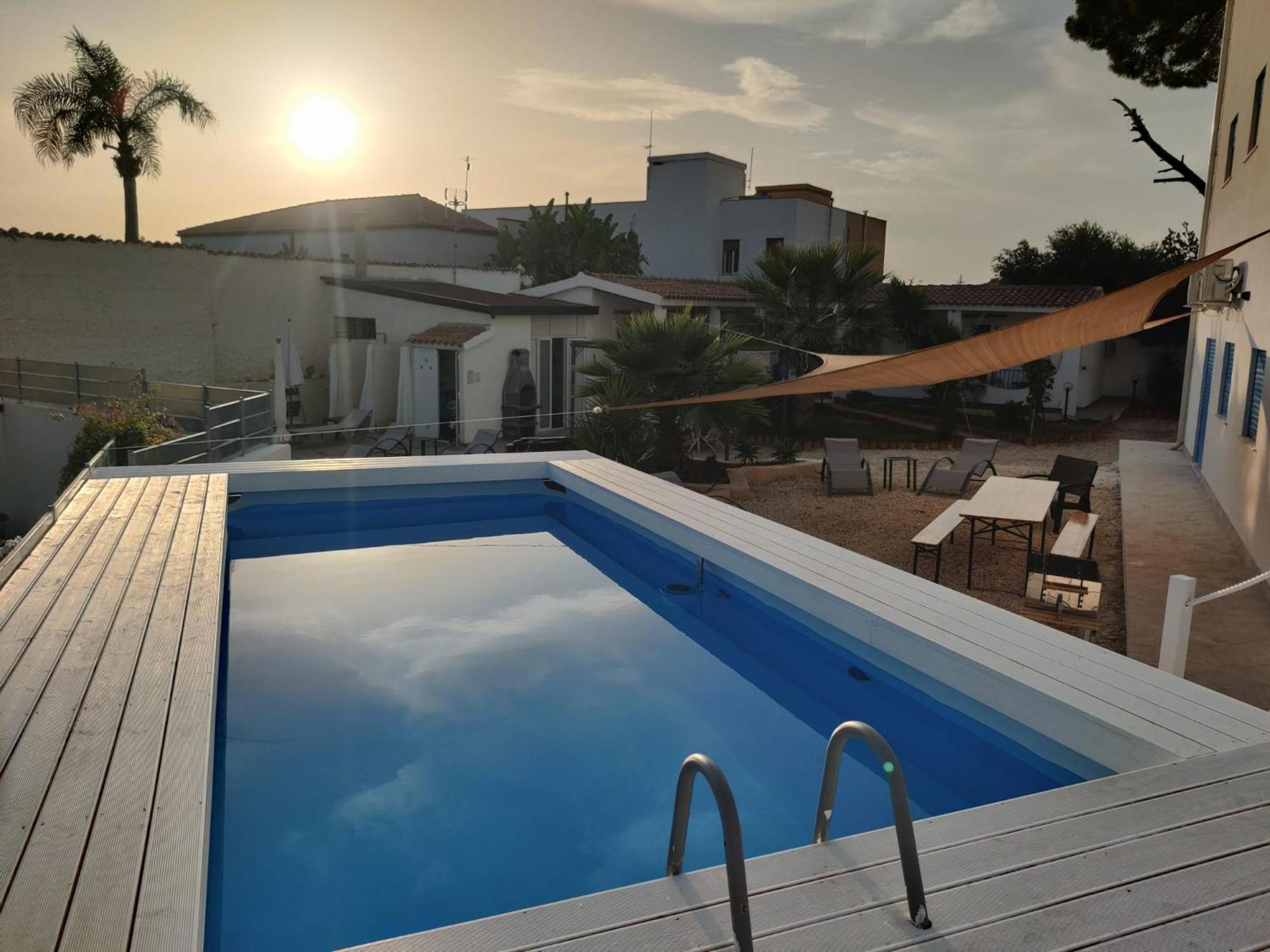 Pool Seaside Relais - Ville Ninfea, Marea, Rosa E Cassiopea Fontane Bianche Exteriér fotografie