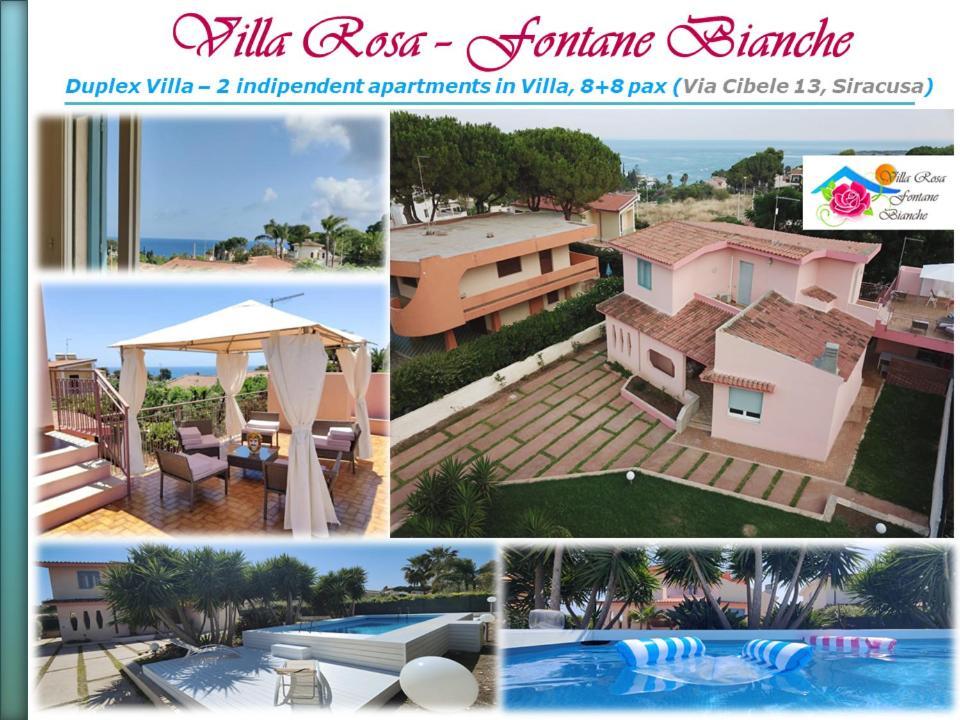 Pool Seaside Relais, Deluxe Villas - Ninfea, Marea, Rosa E Cassiopea Fontane Bianche Exteriér fotografie