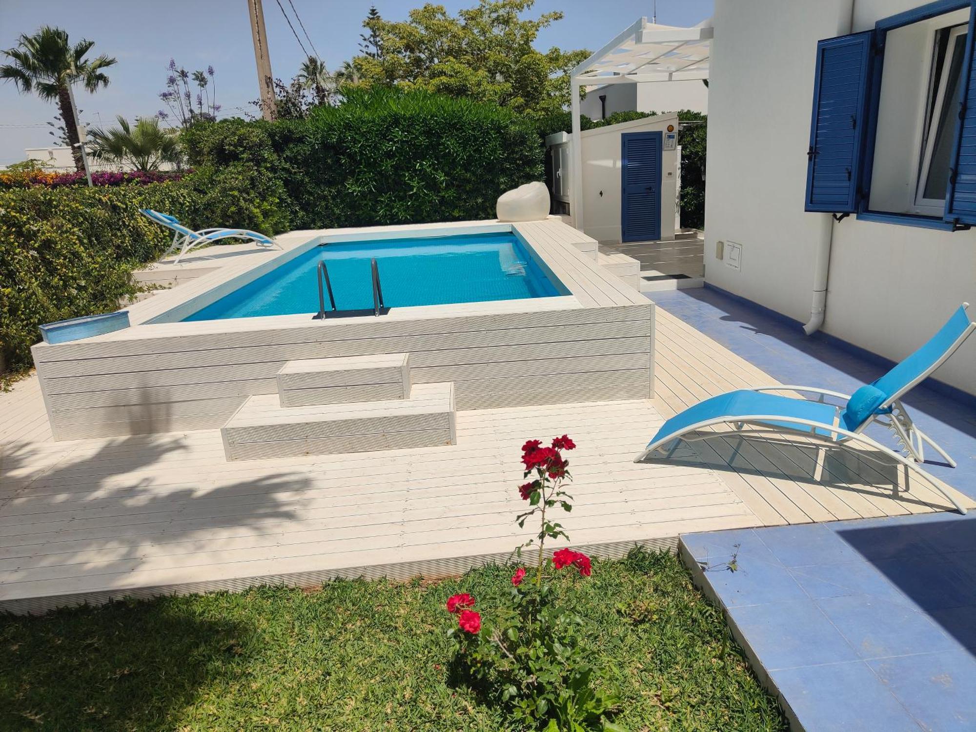 Pool Seaside Relais - Ville Ninfea, Marea, Rosa E Cassiopea Fontane Bianche Exteriér fotografie